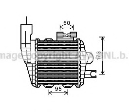 Intercooler, compresor HY4226 PRASCO - Turbocompressor Intercooler, compresor HY4226 PRASCO - Turbocompressor