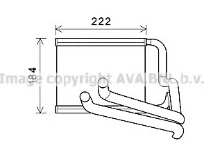 Schimbator caldura, incalzire habitaclu HY6236 PRASCO - Schimbator caldura Schimbator caldura, incalzire habitaclu HY6236 PRASCO - Schimbator caldura