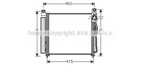 Condensator, climatizare KA5065 PRASCO - Radiator clima