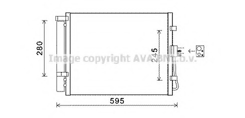 Condensator, climatizare KA5150 PRASCO - Radiator clima Condensator, climatizare KA5150 PRASCO - Radiator clima