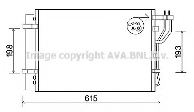 Condensator, climatizare KA5206 PRASCO - Radiator clima Condensator, climatizare KA5206 PRASCO - Radiator clima
