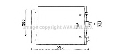 Condensator, climatizare KAA5150 PRASCO - Radiator clima Condensator, climatizare KAA5150 PRASCO - Radiator clima