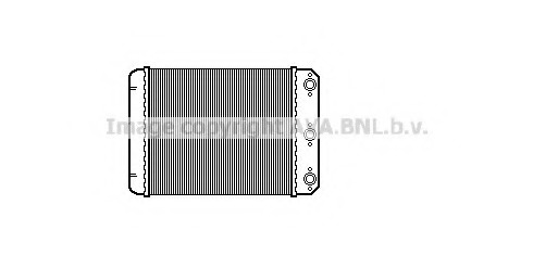 Schimbator caldura, incalzire habitaclu MS6107 PRASCO - Schimbator caldura Schimbator caldura, incalzire habitaclu MS6107 PRASCO - Schimbator caldura