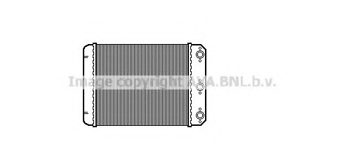 Schimbator caldura, incalzire habitaclu MSA6107 PRASCO - Schimbator caldura Schimbator caldura, incalzire habitaclu MSA6107 PRASCO - Schimbator caldura