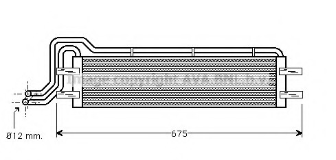 Radiator ulei, ulei motor MT3102 PRASCO - Radiator ulei Radiator ulei, ulei motor MT3102 PRASCO - Radiator ulei