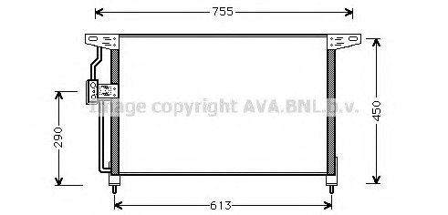 Condensator, climatizare OL5228 PRASCO - Radiator clima Condensator, climatizare OL5228 PRASCO - Radiator clima