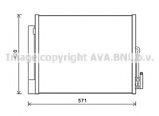 Condensator, climatizare OL5560 PRASCO - Radiator clima Condensator, climatizare OL5560 PRASCO - Radiator clima