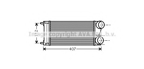 Intercooler, compresor PE4334 PRASCO - Turbocompressor Intercooler, compresor PE4334 PRASCO - Turbocompressor
