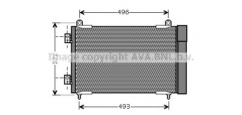 Condensator, climatizare PEA5258 PRASCO - Radiator clima Condensator, climatizare PEA5258 PRASCO - Radiator clima