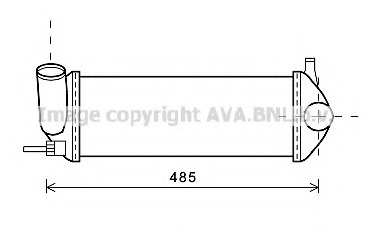 Intercooler, compresor RTA4471 PRASCO - Turbocompressor Intercooler, compresor RTA4471 PRASCO - Turbocompressor