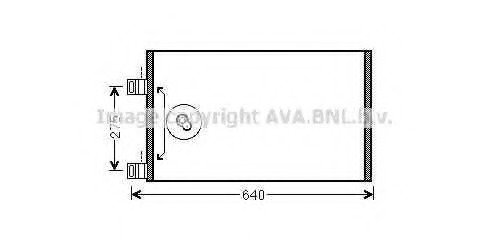 Condensator, climatizare RTA5444 PRASCO - Radiator clima Condensator, climatizare RTA5444 PRASCO - Radiator clima