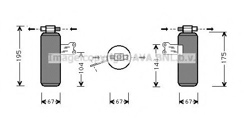 uscator,aer conditionat RTD027 PRASCO - Uscator uscator,aer conditionat RTD027 PRASCO - Uscator