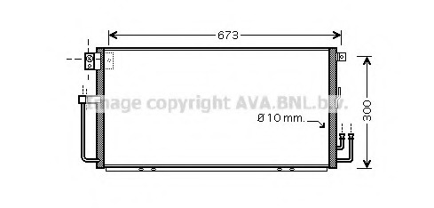 Condensator, climatizare SU5064 PRASCO - Radiator clima Condensator, climatizare SU5064 PRASCO - Radiator clima