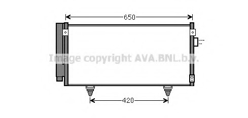Condensator, climatizare SU5077 PRASCO - Radiator clima Condensator, climatizare SU5077 PRASCO - Radiator clima