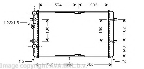 Radiator, racire motor VW2180 PRASCO - Radiator apa/piese Radiator, racire motor VW2180 PRASCO - Radiator apa/piese