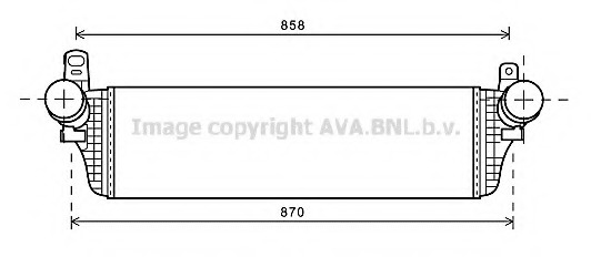 Intercooler, compresor VW4313 PRASCO - Turbocompressor Intercooler, compresor VW4313 PRASCO - Turbocompressor
