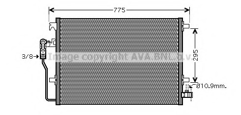 Condensator, climatizare VW5277 PRASCO - Radiator clima Condensator, climatizare VW5277 PRASCO - Radiator clima