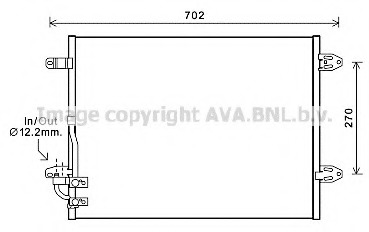 Condensator, climatizare VW5323 PRASCO - Radiator clima Condensator, climatizare VW5323 PRASCO - Radiator clima