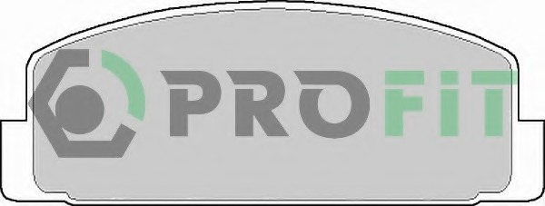 set placute frana,frana disc 5000-0372 C PROFIT - Set placute frana set placute frana,frana disc 5000-0372 C PROFIT - Set placute frana