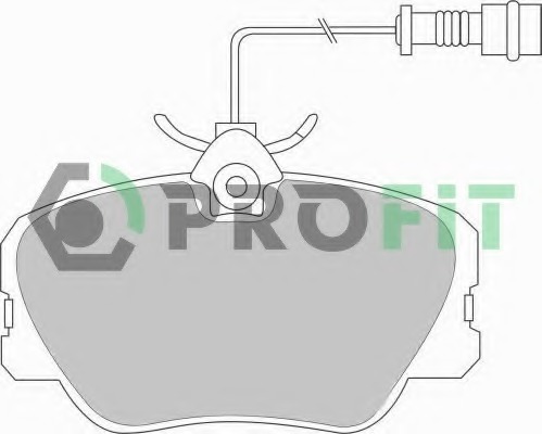 set placute frana,frana disc 5000-0415 PROFIT - Frana disc set placute frana,frana disc 5000-0415 PROFIT - Frana disc
