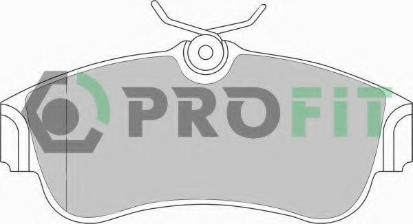 set placute frana,frana disc 5000-0604 PROFIT - Frana disc set placute frana,frana disc 5000-0604 PROFIT - Frana disc