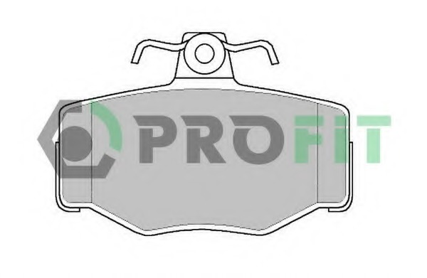 set placute frana,frana disc 5000-0707 PROFIT - Frana disc set placute frana,frana disc 5000-0707 PROFIT - Frana disc