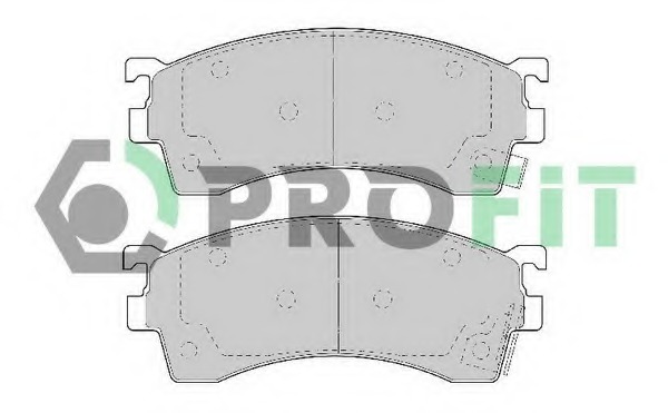 set placute frana,frana disc 5000-0950 PROFIT - Set placute frana set placute frana,frana disc 5000-0950 PROFIT - Set placute frana