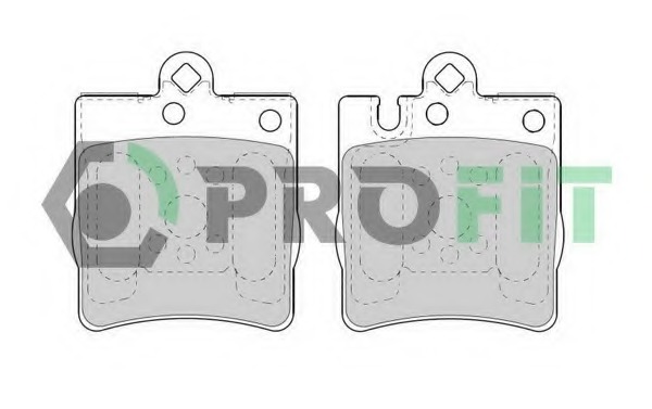 set placute frana,frana disc 5000-1322 C PROFIT - Frana disc set placute frana,frana disc 5000-1322 C PROFIT - Frana disc