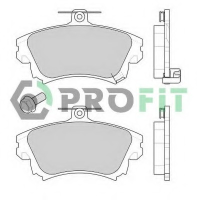 set placute frana,frana disc 5000-1384 C PROFIT - Set placute frana set placute frana,frana disc 5000-1384 C PROFIT - Set placute frana