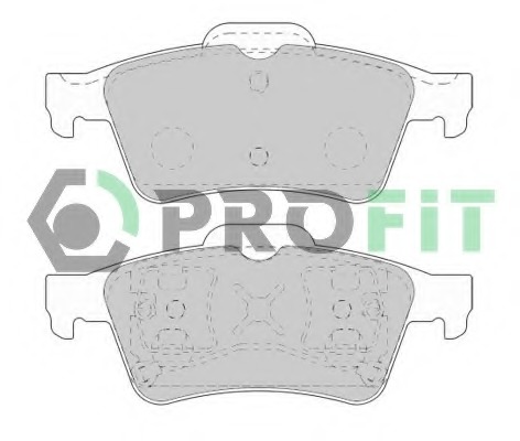 set placute frana,frana disc 5000-1540 PROFIT - Set placute frana set placute frana,frana disc 5000-1540 PROFIT - Set placute frana