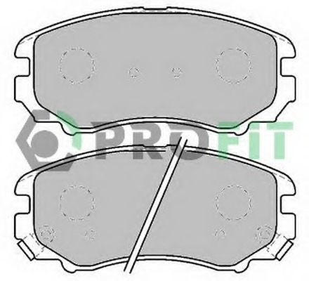 set placute frana,frana disc 5000-1733 C PROFIT - Frana disc set placute frana,frana disc 5000-1733 C PROFIT - Frana disc