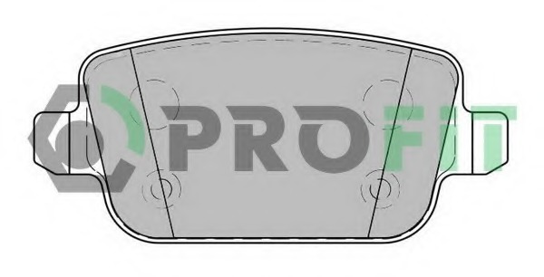 set placute frana,frana disc 5000-1917 PROFIT - Frana disc set placute frana,frana disc 5000-1917 PROFIT - Frana disc