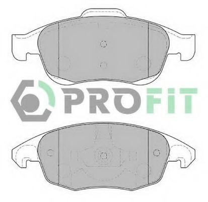 set placute frana,frana disc 5000-1971 PROFIT - Frana disc set placute frana,frana disc 5000-1971 PROFIT - Frana disc