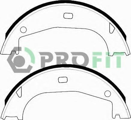 Set saboti frana 5001-0546 PROFIT - Frana tambur Set saboti frana 5001-0546 PROFIT - Frana tambur