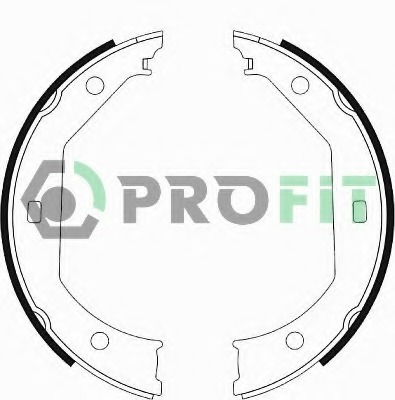 Set saboti frana 5001-0585 PROFIT - Frana tambur Set saboti frana 5001-0585 PROFIT - Frana tambur