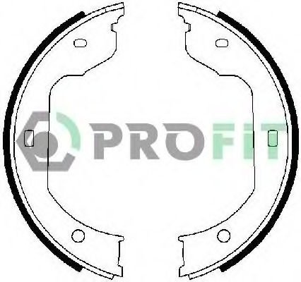 Set saboti frana 5001-0668 PROFIT - Frana tambur Set saboti frana 5001-0668 PROFIT - Frana tambur