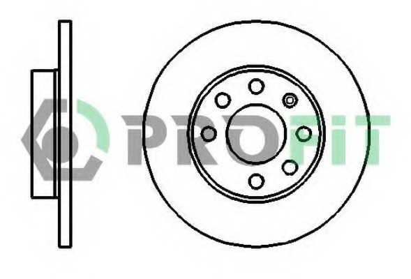 Disc frana 5010-0116 PROFIT - Frana disc Disc frana 5010-0116 PROFIT - Frana disc