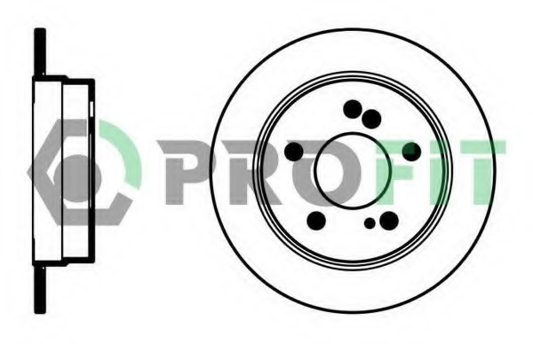 Disc frana 5010-0122 PROFIT - Disc frana Disc frana 5010-0122 PROFIT - Disc frana