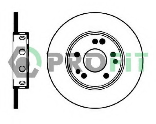 Disc frana 5010-0124 PROFIT - Disc frana Disc frana 5010-0124 PROFIT - Disc frana