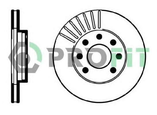 Disc frana 5010-0151 PROFIT - Frana disc Disc frana 5010-0151 PROFIT - Frana disc