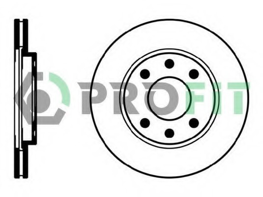 Disc frana 5010-0214 PROFIT - Frana disc Disc frana 5010-0214 PROFIT - Frana disc
