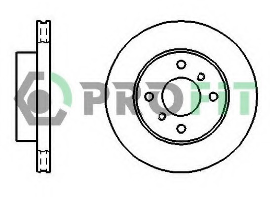 Disc frana 5010-0260 PROFIT - Frana disc Disc frana 5010-0260 PROFIT - Frana disc