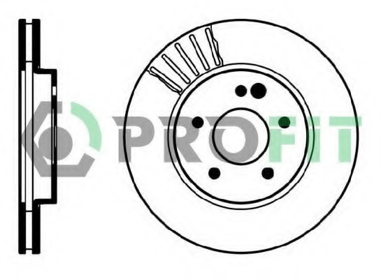Disc frana 5010-0817 PROFIT - Disc frana Disc frana 5010-0817 PROFIT - Disc frana