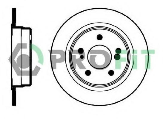 Disc frana 5010-0819 PROFIT - Disc frana Disc frana 5010-0819 PROFIT - Disc frana