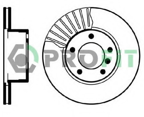 Disc frana 5010-0834 PROFIT - Frana disc