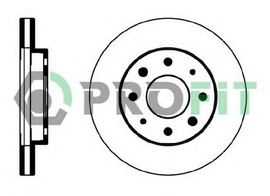 Disc frana 5010-0885 PROFIT - Disc frana Disc frana 5010-0885 PROFIT - Disc frana