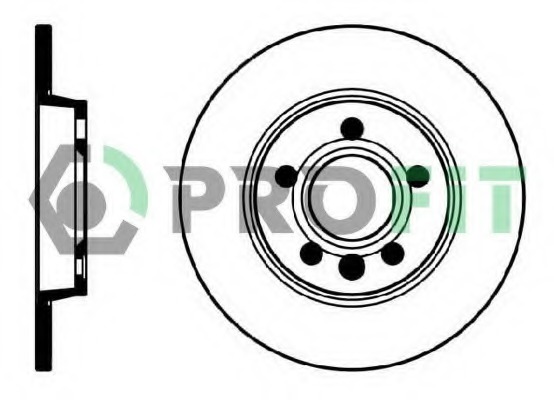 Disc frana 5010-1012 PROFIT - Disc frana