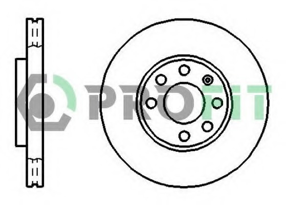 Disc frana 5010-1041 PROFIT - Frana disc Disc frana 5010-1041 PROFIT - Frana disc