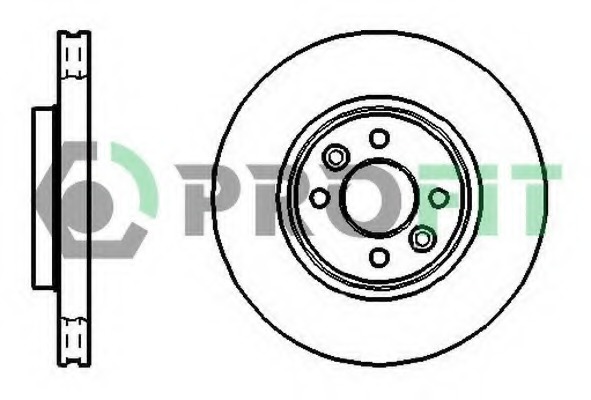 Disc frana 5010-1124 PROFIT - Disc frana Disc frana 5010-1124 PROFIT - Disc frana
