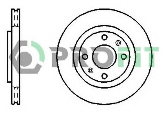 Disc frana 5010-1140 PROFIT - Frana disc Disc frana 5010-1140 PROFIT - Frana disc